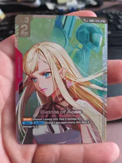 Battle of Aces Alternate Art Foil - GD01-111 SP R+ NM - Gundam TCG Card Game - Image 1