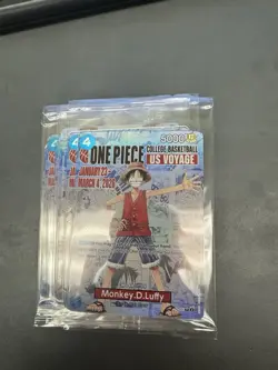 Bandai One Piece US Voyage Character Card Lot Monkey D. Luffy English 10 Cards - Image 1