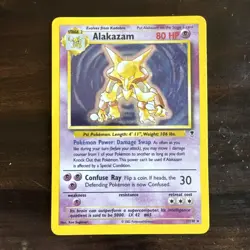 Alakazam Holo 1/110 (2002) WotC Pokemon Card – Vintage – Authentic - Image 1