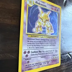 Alakazam Holo 1/110 (2002) WotC Pokemon Card – Vintage – Authentic - Image 2