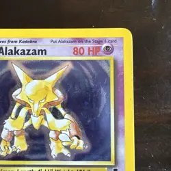 Alakazam Holo 1/110 (2002) WotC Pokemon Card – Vintage – Authentic - Image 3