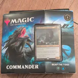 Magic: The Gathering Commander Reap the Tides Deck Aesi Legendary Foil - Image 1