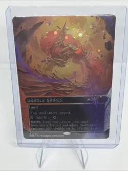 Needle Spires (0120) (Borderless) (Galaxy Foil) Edge of Eternities: Stellar... - Image 4