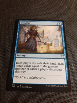 Windfall ~ Kaldheim Commander [ Excellent ] [ Magic MTG ] - Image 1