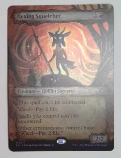 Magic The Gathering - Hexing Squelcher FOIL 317 - Lorwyn Eclipsed NM - Image 2