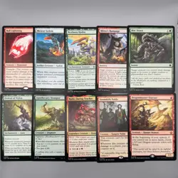 Halana and Alena, Partners - Power Attack Commander Deck (Red/Green) - MTG - Image 3