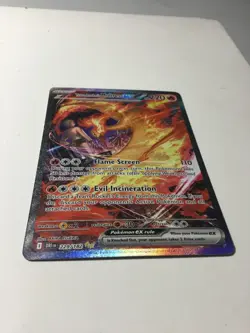 Pokemon TCG Team Rockets Moltres EX Holo Card 229/182 Sir Destined Rivals - Image 3