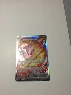 Pokemon TCG Team Rockets Moltres EX Holo Card 229/182 Sir Destined Rivals - Image 5