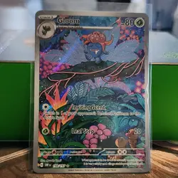 Pokemon TCG Gloom 198/197 SV03: Obsidian Flames Illustration Rare Full Art Holo - Image 1