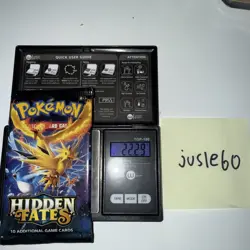 Heavy! 22.29g HIDDEN FATES 🔥🔥 Pokemon TCG Booster Pack Sealed New - Image 1