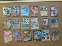 pokemon card lot 223 cards total mixed - Image 1