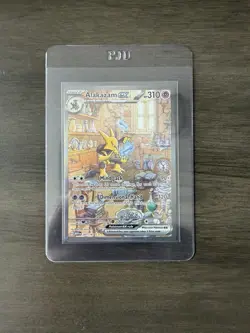 Pokemon Alakazam EX SIR 201/165 Scarlet & Violet 151 Near Mint - Image 1