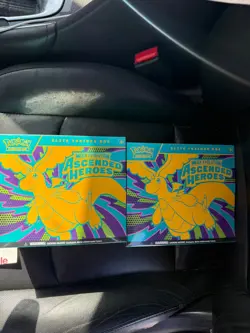 Pokemon TCG: Ascended Heroes Elite Trainer Box (ETB) Factory Sealed 2x Lot - Image 1