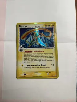Pokemon Deoxys EX Holon Phantoms 6/110 Delta Species Rare Lightning HP 60 EN - Image 1