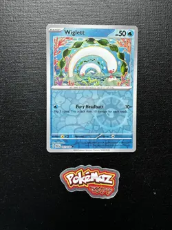 Wiglett 051/182 Reverse Holo Scarlet Violet Paradox Rift Pokemon Card TCG - Image 1