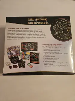 Pokemon TCG: Sword & Shield Lost Origin Elite Trainer Box Sealed 820650850714 - Image 2