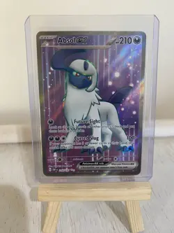 Pokemon TCG Absol ex Sv03: Obsidian Flames 214/197 Holo Ultra Rare - Image 1