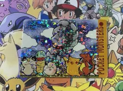 Pokemon Charizard Vintage Pocket Monsters Vending HOLO Prism Sticker 99 Nintendo - Image 4