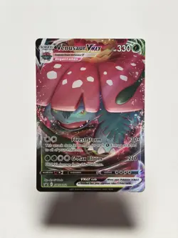 Venusaur VMAX SWSH102 Sword & Shield Promo Full Art Holo Near Mint Pokemon TCG - Image 1