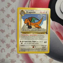 Dragonite 5 1999 WB Movie Black Star Promo Rare WOTC Nintendo Pokemon LP - Image 1