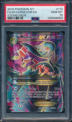 2016 Pokemon XY 112 Full Art M Garevoir EX Stean Siege PSA 10 - 125568053 - Image 1