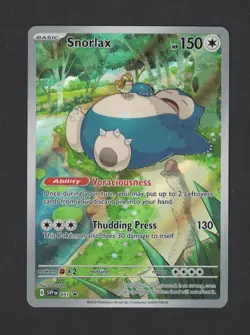 Pokemon Snorlax Black Star Promo #51 Scarlet & Violet 151 English NM Condition - Image 1