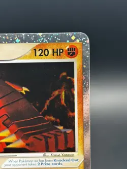 Groudon EX Holo Pokemon 2003 Pokemon Black Star Nintendo Promo 002 Vintage LP - Image 4