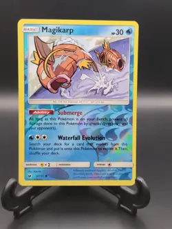 Magikarp - 17/111 - Reverse Holo - Pokemon Sun & Moon: Crimson Invasion - Image 1