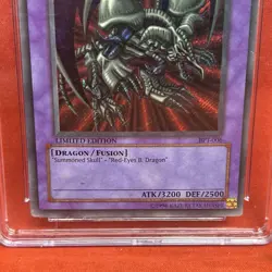 2002 Yu-Gi-Oh B. Skull Dragon BPT-006 Secret Rare CGC 3.5 Limited - Image 5