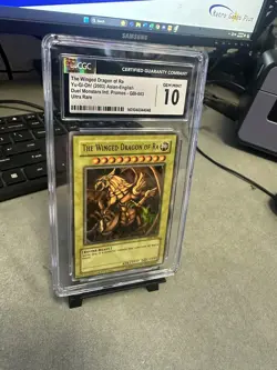 2003 Yugioh Winged Dragon Of Ra Holo Ultra Rare GBI #003 CGC GEM MT 10 - Image 1