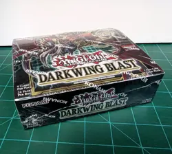 YUGIOH Darkwing Blast Booster Box of 24 1st Edition Packs - Image 1
