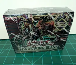 YUGIOH Darkwing Blast Booster Box of 24 1st Edition Packs - Image 2