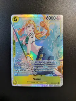 One Piece TCG Nami EB03-053 SR Near Mint Heroines' Edition English - Image 1