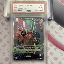 Usopp OP10-042 Royal Blood PSA Graded 10 English One Piece TCG - Image 1