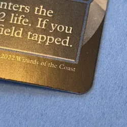 Magic Gathering Unfinity Hallowed Fountain Borderless Foil Card Mtg - Image 3