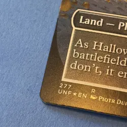Magic Gathering Unfinity Hallowed Fountain Borderless Foil Card Mtg - Image 4