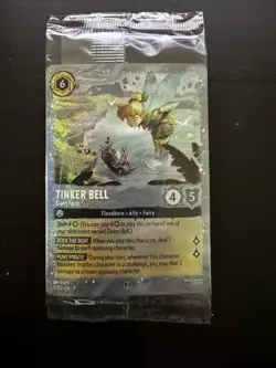 Tinker Bell - Giant Fairy Disney Lorcana Promo Cards Holo SEALED - Image 1