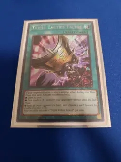 Yugioh Triple Tactics Talent RA01-EN063 Platinum Secret Rare Card Foil NM - Image 1