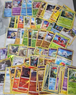 Pokemon TCG Card Lot, Rough Shape, Mixed Sets - Image 1
