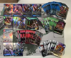 Gundam TCG GD01 New Type Rising Huge Lot C,U,R,LR + ST01/02/04 C+ 500+ Cards!! - Image 2