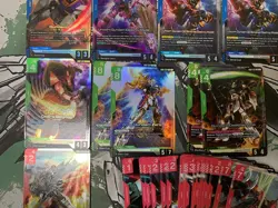 Gundam TCG GD01 New Type Rising Huge Lot C,U,R,LR + ST01/02/04 C+ 500+ Cards!! - Image 5
