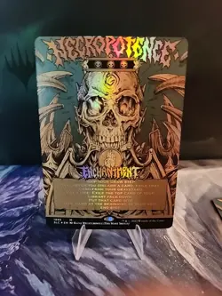 Necropotence ✨FOIL✨ Secret Lair 30th Anniversary NM - Image 1
