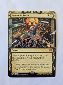 MTG | Strixhaven | Mystical Archives | Demonic Tutor | Mythic Rare | 027/063 - Image 1