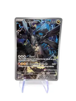 N's Zekrom POKEMON CENTER STAMP Ascended Heroes Black Star Promo MEP 031 - Image 1
