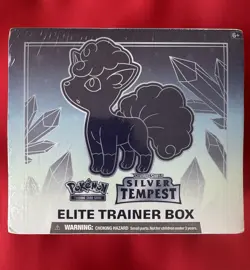 Pokemon TCG: Sword & Shield SILVER TEMPEST Elite Trainer Box ETB New & Sealed - Image 1