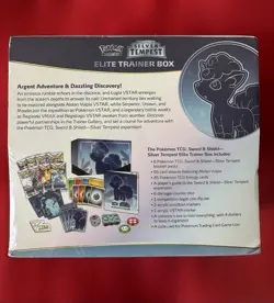 Pokemon TCG: Sword & Shield SILVER TEMPEST Elite Trainer Box ETB New & Sealed - Image 2