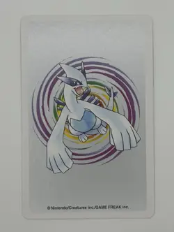Meganium Pokemon Poker Playing Card 1999 Japan Lugia Silver NM - Image 2