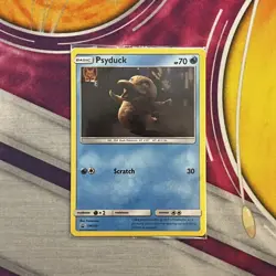 Pokemon Card - Psyduck - Sealed Promo - Detective Pikachu - Black Star - SM199 - Image 1