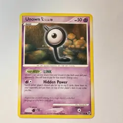Unown L LV.18 91/106 - Great Encounters - Pokemon TCG - NM - Image 1