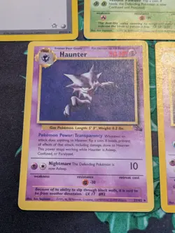 WOTC Pokemon RARES Non Holo (13 Total) Raichu Haunter Etc PLAYED (Lot 252) - Image 2